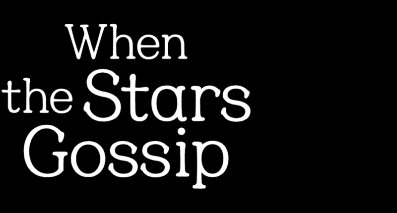 When the stars gossip